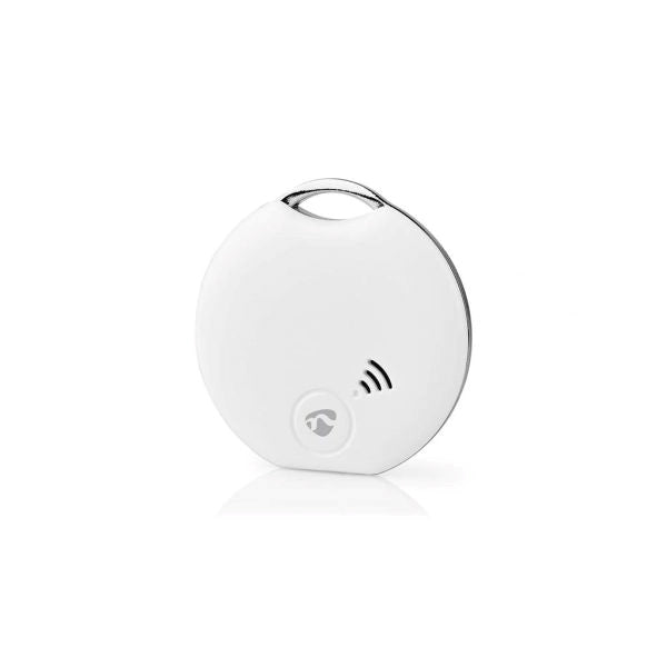 Dispozitiv inteligent de localizare chei Nedis SmartLife, acoperire 50m, cu inel de prindere