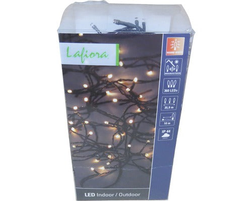 Instalatie Pentru Exterior Cu 360 Led-uri, 35, 9 M, Alb Cald