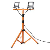 Pachet proiector LED + stativ LEDVANCE 2x20W, 4000K, 3400lm, grad de protectie proiector IP65 si IP44 priza conectare, 220-240V, clasa energetica F