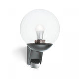 Aplica exterior Steinel 35723, cu senzor de miscare, E27, Max 60W, IP44, Plastic/Sticla, Anthracite