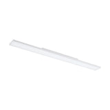 Plafoniera tip panou, TURCONA, EGLO, LED, 20W, 2600 lm, 3000K, otel, plastic, alb, argintiu, 120 x 10 x 6 cm