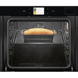 Cuptor incorporabil Whirlpool W9 OS2 4S1 P, Electric, 73 l, Autocuratare pirolitica, Tehnologia al 6-lea Simt, Ready2Cook, SteamSense, Grill, Clasa A+, Negru
