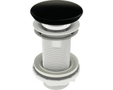 Ventil Lavoar Click-clack 1 1/4" Cu Invelis Ceramic Negru Si Fara Preaplin
