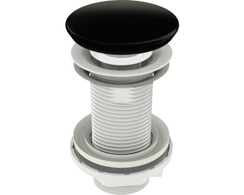 Ventil Lavoar Click-clack 1 1/4" Cu Invelis Ceramic Negru Si Fara Preaplin