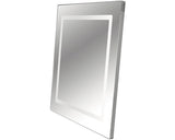 Oglinda Baie Cordia Modern Line 65x60 Cm Rama Argintie