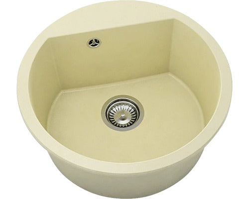 Chiuveta Bucatarie Rotunda Fat Avangard 223 Ø51 Cm, Granixit Aggregate