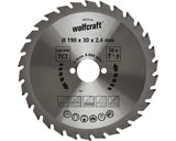 Disc Fierastrau Circular Wolfcraft Ø190x2,4x30 Mm 30 Dinti