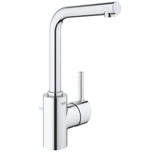 Baterie lavoar Grohe Concetto 23739002, 3/8'', marimea L, monocomanda, pivotanta, evacuare cu tija, crom
