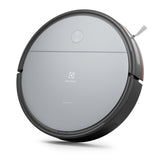 Robot de aspirare ELECTROLUX Clean Seria 600 ER61UD1UG, 14,4V, 2,6Ah, Pa 2600, autonomie pana la 120 min, control prin wifi & app Electrolux, 3 trepte viteza, navigare prin giroscop, Bluetooth, timer, 72 dB, gri