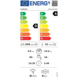 Masina de spalat cu uscator, Gorenje WD2A164ADS, capacitate de spalare 10 kg, capacitate de uscare 6 kg, 1400 rpm, clasa energetica A/D, alb