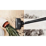 Aspirator vertical fara fir Bosch BCS8214BL Unlimited S8, autonomie 65min, lumini LED, capacitate de colectare 0.4 l, negru