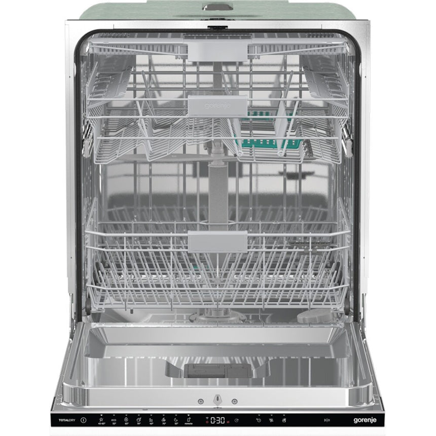Masina de spalat vase incorporata Gorenje GV673B60, 60 cm, 16 locuri, 7 programe, TouchControl, clasa energetica B, Alb