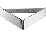 Picior Mobila Hettich Triangle 150x150x150x45 Mm, Otel Cromat