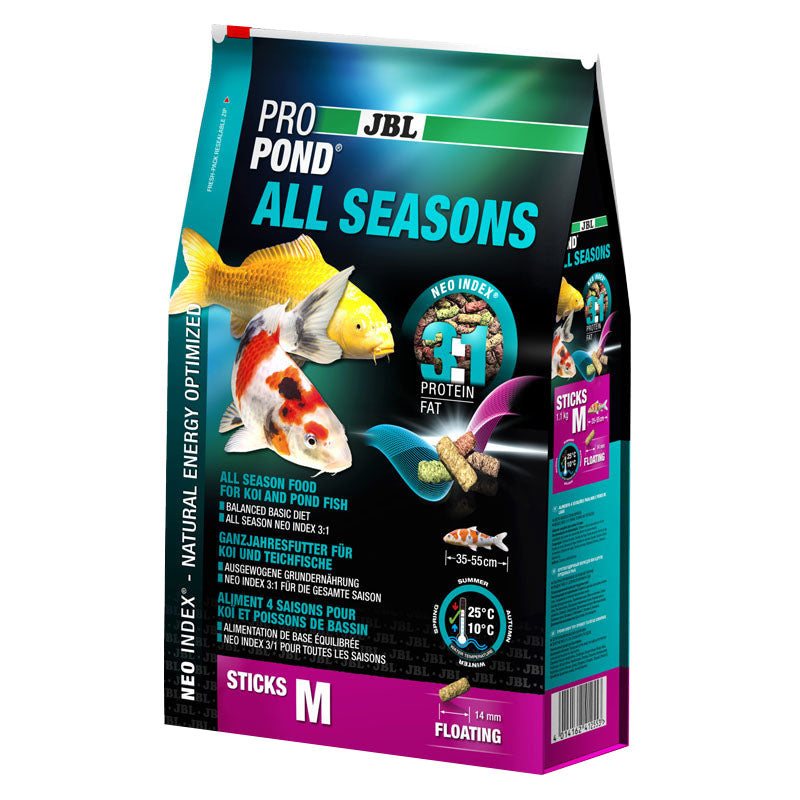 Hrana pentru pesti JBL ProPond, All Seasons M, 2.2kg