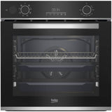 Cuptor incorporabil Beko BBIS13300XMSE, Electric, Autocuratare catalitica, 72 l, AeroPerfect, Grill, 3D Cooking, Steam Assisted Cooking, Steam Shine Cleaning, SoftClose, Clasa A+, Negru