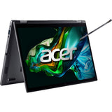 Laptop 2 in 1 ACER Aspire 5 Spin 14 A5SP14-51MTN-55UK, Intel Core I5-1335U pana la 4.6GHz, 14" WUXGA, 16GB, SSD 512GB, Intel Iris Xe, Free DOS, Gri