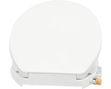 Capac WC cu functie de bideu FORM & STYLE, inchidere lenta, alb, 47,3x37 cm