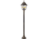 Stalp Pitic Janel E27 Max. 1x60w, 112 Cm, Pentru Exterior Ip44, Negru/auriu