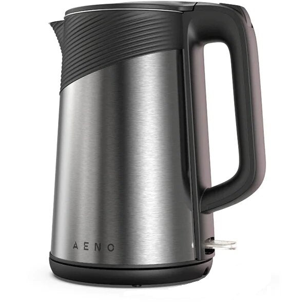 Cana electrica AENO AEK0003, 2200W, 1.7 L, Protectie STRIX, Pereti dubli, Protectie supraincalzire, Grafit/Negru