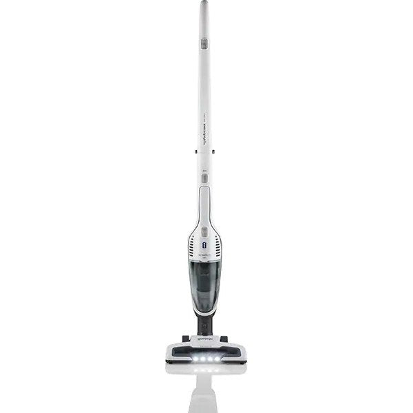 Aspirator vertical, Gorenje, SVC180FW, 18V, Recipient pentru praf, 0.6 litri, Alb