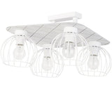 Lustra Wista E27 Max. 4x60w, Alba