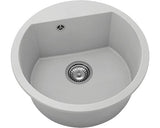 Chiuveta Bucatarie Rotunda Fat Avangard 223 Ø51 Cm, Fatgranit Light Grey
