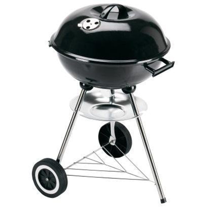 Gratar carbune Kettle Landmann, suprafata de gatit 41.5 cm, negru