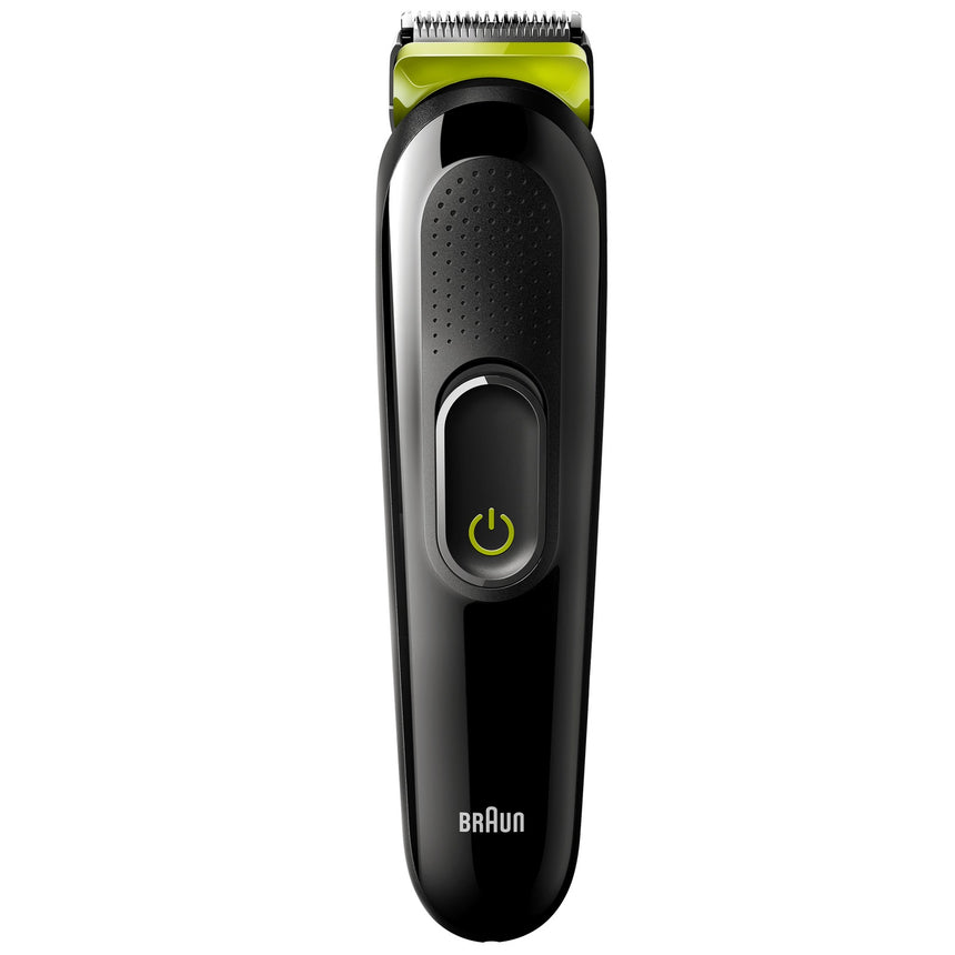 Aparat de tuns multifunctional BRAUN MGK3221, Acumulator, 50 min Autonomie, Negru