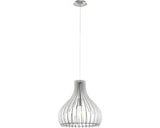 Pendul Tindori, 96257, E27, Nichel Mat-Alb, 60W