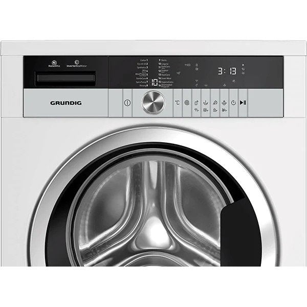 Masina de spalat rufe frontala GRUNDIG GWN 48442 C, 8 kg, 1400rpm, Clasa A+++, alb
