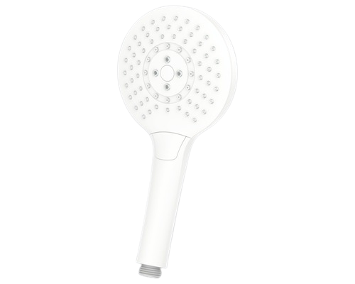 Para de dus AVITAL Loba Ø 12 cm, 3 functii, alb mat