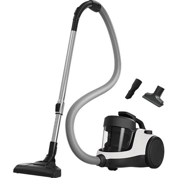 Aspirator fara sac Electrolux ECC21-2IW, Ease C2, 700W, recipient praf 1.3L, sistem filtrare 2 trepte, nivel zgomot 78dB, alb