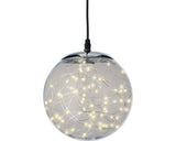 Glob Craciun Lumineo 300 Micro Led-uri Ø 40 Cm Transparent