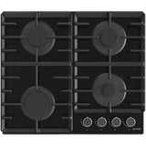 Plita incorporabila GORENJE GT642AB, 4 arzatoare, Negru
