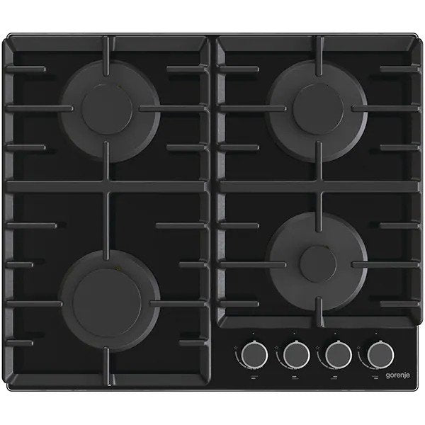 Plita incorporabila GORENJE GT642AB, 4 arzatoare, Negru