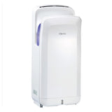 Uscator de maini vertical, profesional, Esenia V-Plus, filtru HEPA, motor brushless, ABS alb, uscare rapida