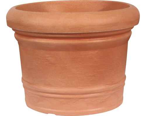Ghiveci Geli Palermo, Plastic, Ø 35 Cm, Maro