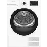 Uscator de rufe Arctic A2T28249W, Pompa de caldura, 8 kg, 15 programe, Clasa C, Motor Silent Inverter, Aqua Surf, Alb