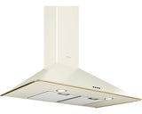 Hota incorporabila decorativa Teka DOS 90.1 BEIGE, Putere absorbtie 650 mc/h, 1 motor, 90 cm, Design rustic, Beige