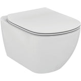 Vas WC suspendat Ideal Standard Tesi T007901, cu fixare complet ascunsa, tehnologie de spalare AquaBlade, set de fixare inclus, in cutie de carton, alb