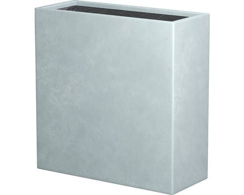 Ghiveci Cu Separator Lafiora 60x25x61 Cm Gri Deschis