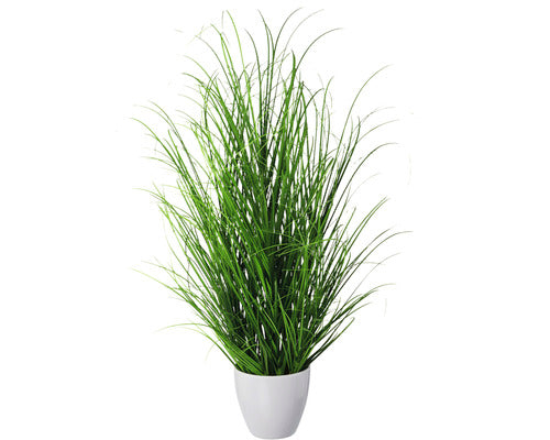 Planta Artificiala Tufa Iarba In Ghiveci H 75 Cm Verde