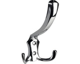 Cuier Pentru Mobila Cu 3 Carlige Hettich Classic 77x125 Mm, Zamac Cromat