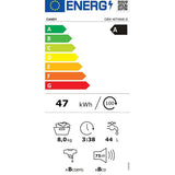 Masina de spalat rufe incorporabila Candy CBW 48TWME-S, 8 kg, 1400 rpm, Clasa A, Motor Inverter, Mix Power Systems, Active motion Systems