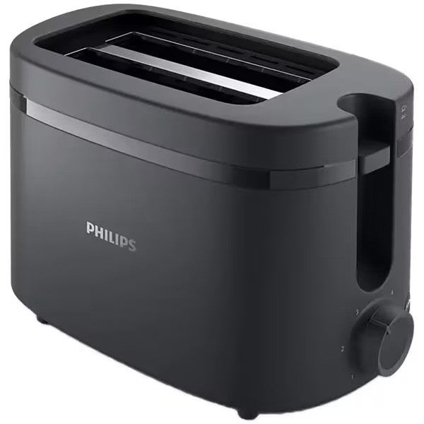 Prajitor de paine PHILIPS Essentials Collection HD2510/90, 2 felii, 1000W, negru