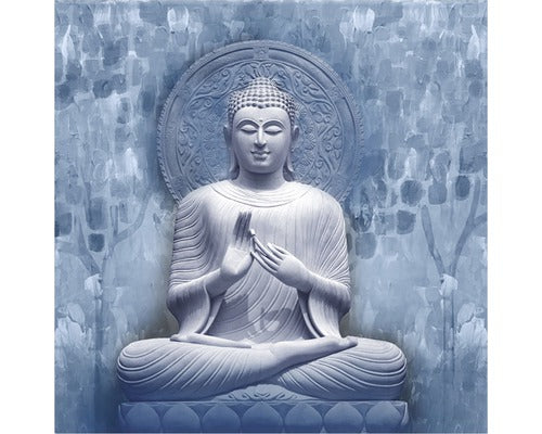Tablou Canvas Buddha 90x90 Cm