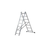Scara pliabila, 2 tronsoane, 2x7 trepte, lungime 2,05-3,15 m, CLT 2