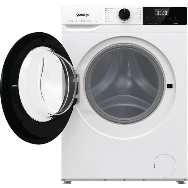 Masina de Spalat Rufe Frontala Slim GORENJE WNHEI72SAS, SteamTech, 7 kg, 1200rpm, Clasa A, Alb