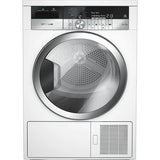 Uscator de rufe GRUNDIG GTN482617GCH, HomeWhiz, Wi-Fi, Pompa de caldura, 8kg, 16 programe, Clasa A+++, Alb