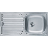 Chiuveta Franke CIL 611, picurator dreapta, inox texturat Dekor, 780x435mm